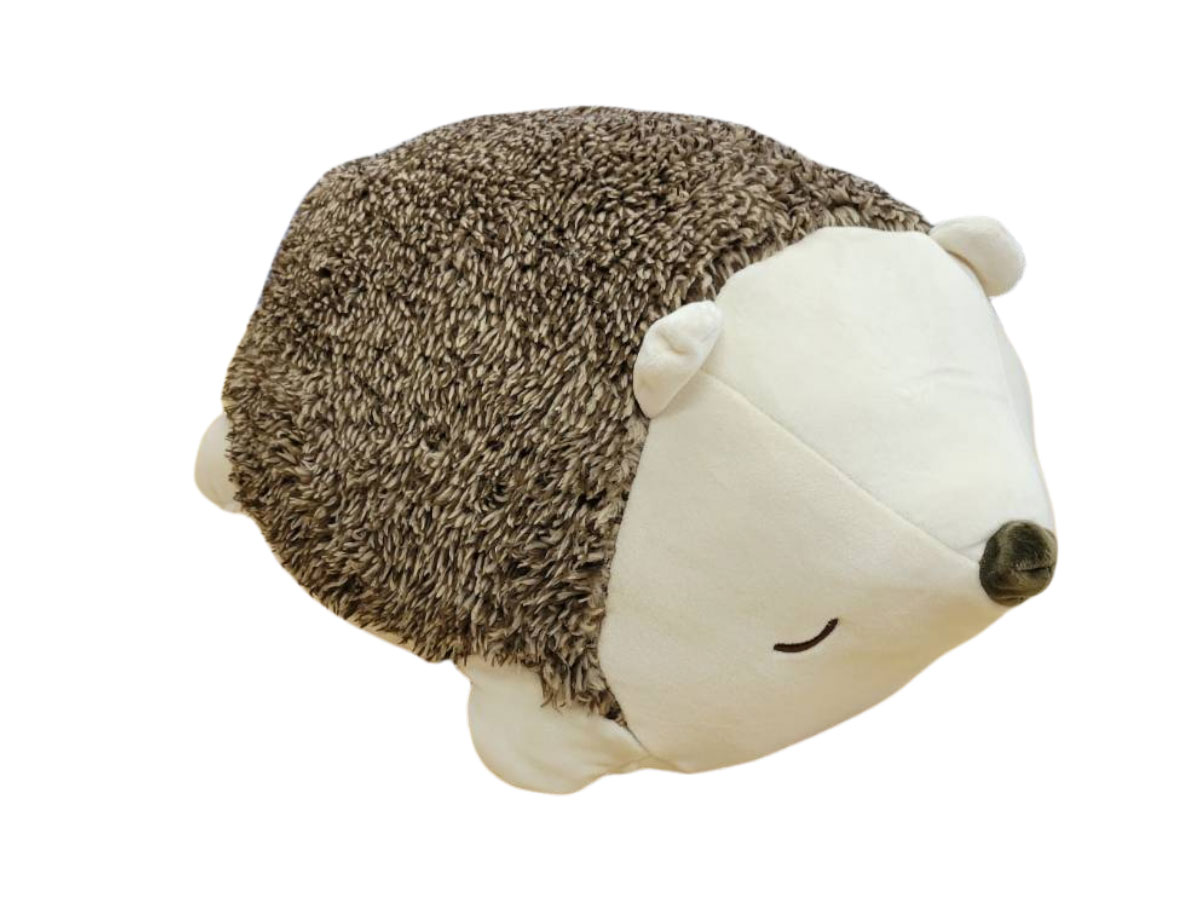 リラックスぬいぐるみ ハリネズミ 60cm ダークブラウン | 商品紹介 | マインドフルネスdays 有限会社エール