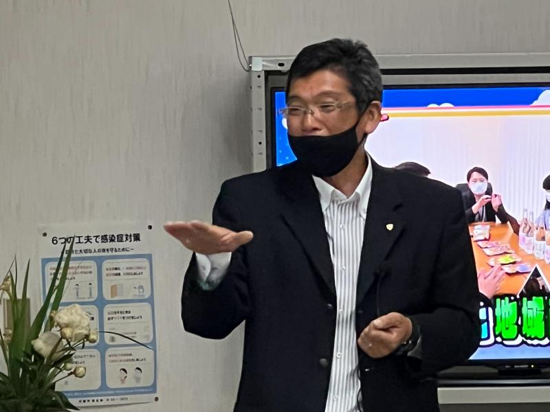 6月5日広島県世羅郡世羅町にて『微生物活性材バクチャー』を使ったお米を作られている岡山の農家の東さんに講演をしていただきました。