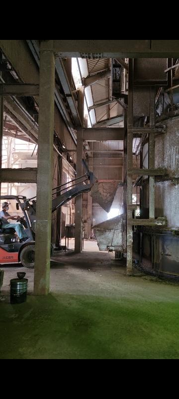 先日広島市の鶏糞処理場にバクチャーアグリを投入させていただきました!