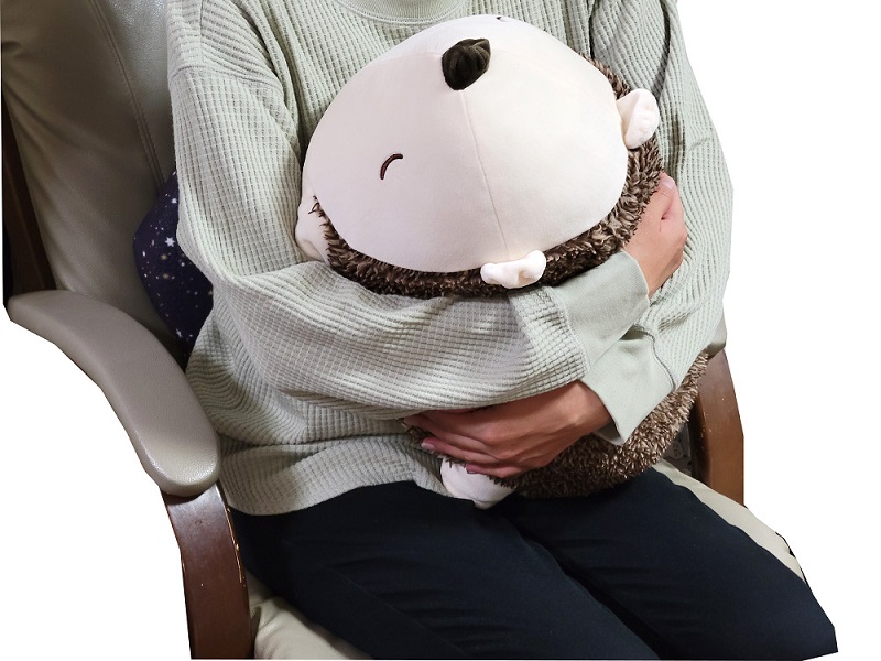 充電式蓄熱ぬいぐるみ湯たんぽ はりねずみ | 商品ラインナップ | 有限会社エール