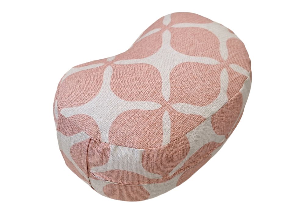 姿勢も良くなる正座クッション グランキャロル・ピンク　(取っ手付) メイン画像 | 商品紹介 | マインドフルネスdays 有限会社エール