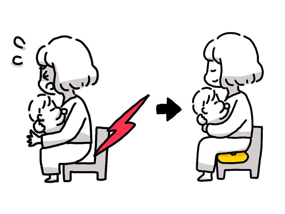 柔らか低反発チップ円座クッション ブラウン 関連画像4 | 商品紹介 | マインドフルネスdays 有限会社エール