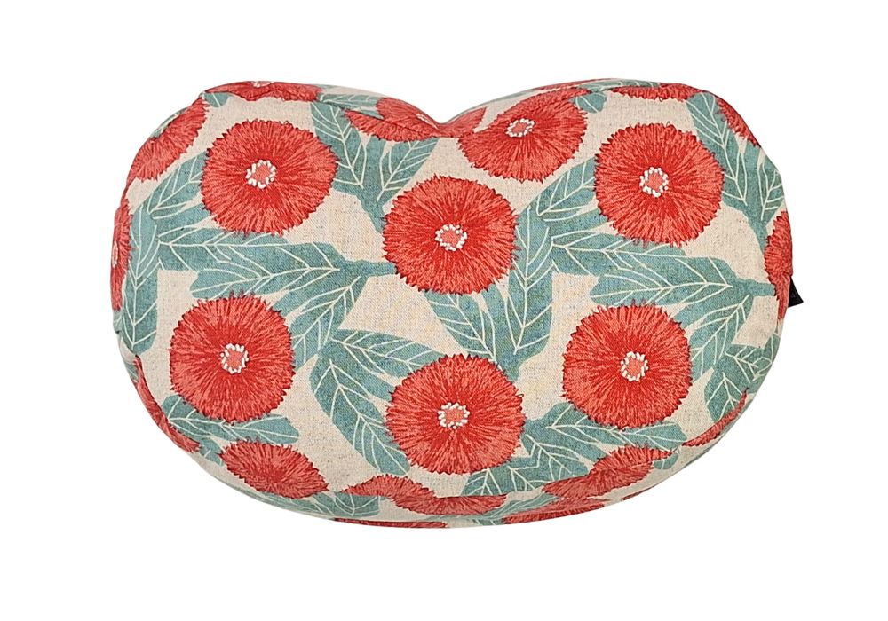 姿勢も良くなる正座クッション デイジー・レッド　(取っ手付) 関連画像1 | 商品紹介 | マインドフルネスdays 有限会社エール