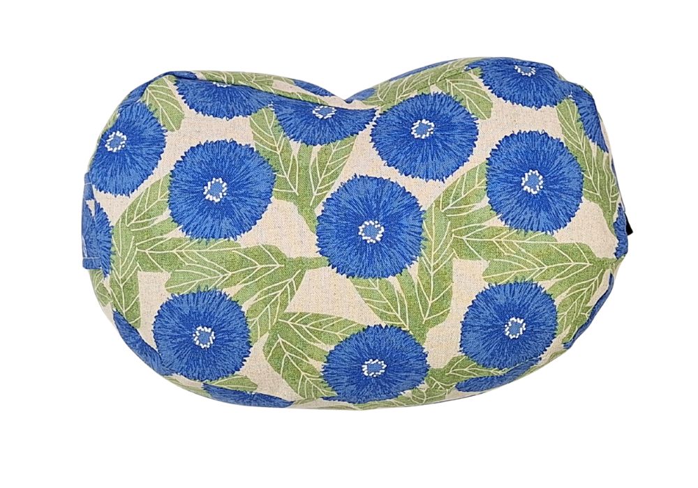 姿勢も良くなる正座クッション デイジー・ブルー　(取っ手付) 関連画像1 | 商品紹介 | マインドフルネスdays 有限会社エール