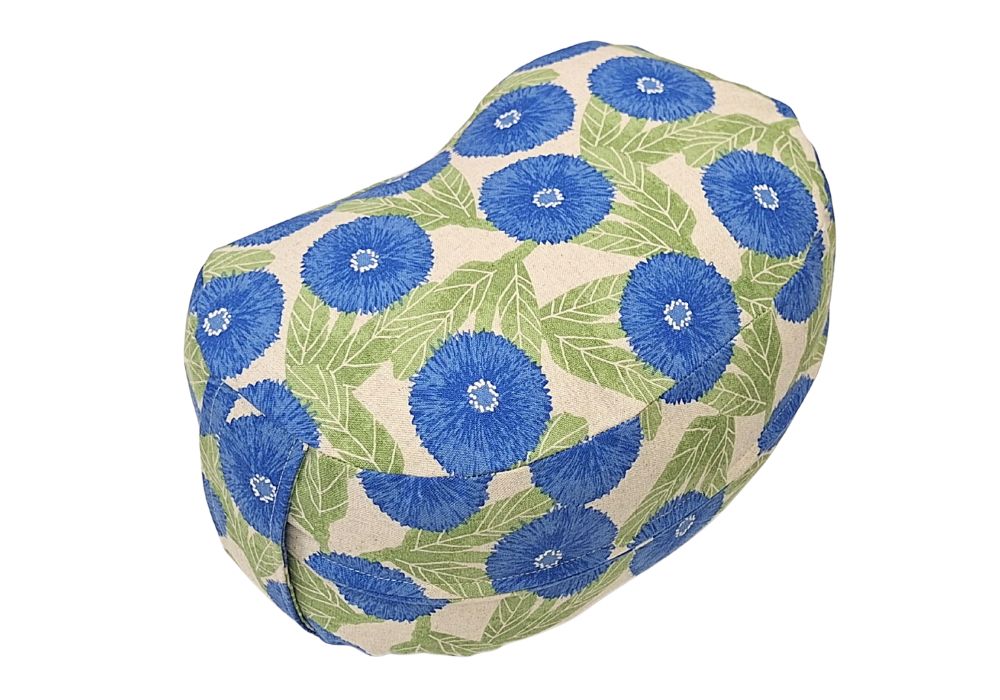 姿勢も良くなる正座クッション デイジー・ブルー