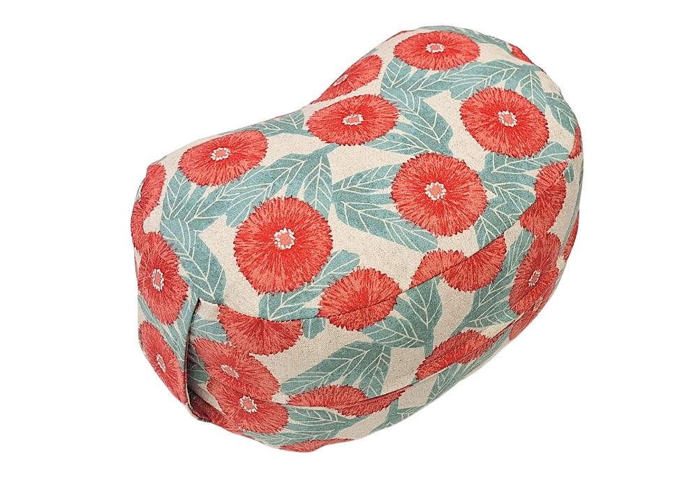 姿勢も良くなる正座クッション デイジー・レッド