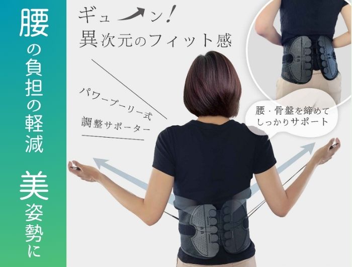 腰ベルティナサポート | ラインナップ | 生活サポート・介護・ヨガクッション・シニアグラス・ビニールカーテンの有限会社エール | 有限会社エール